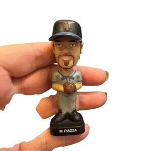 Mike Piazza New York Mets Mini Bobblehead Figurine Collectible MLB Sports Memora